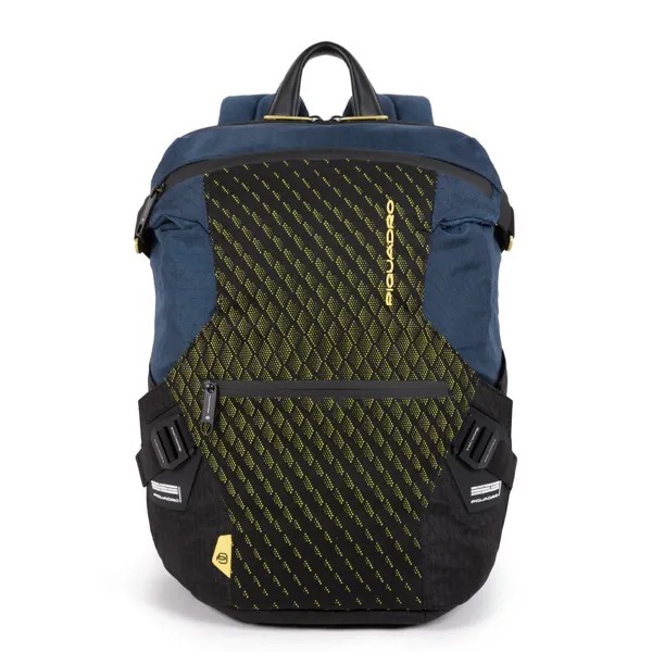 Рюкзак мужской Piquadro PQ-Y CA5116PQY 14'' синий/желтый