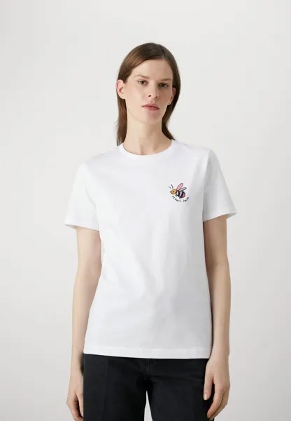 Футболка с принтом WOMENS BUZZ BUZZ PS Paul Smith, цвет white