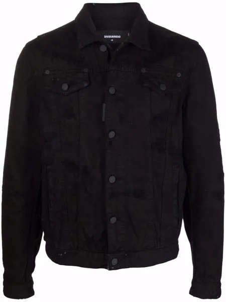 Dsquared2 джинсовая куртка Icon с логотипом
