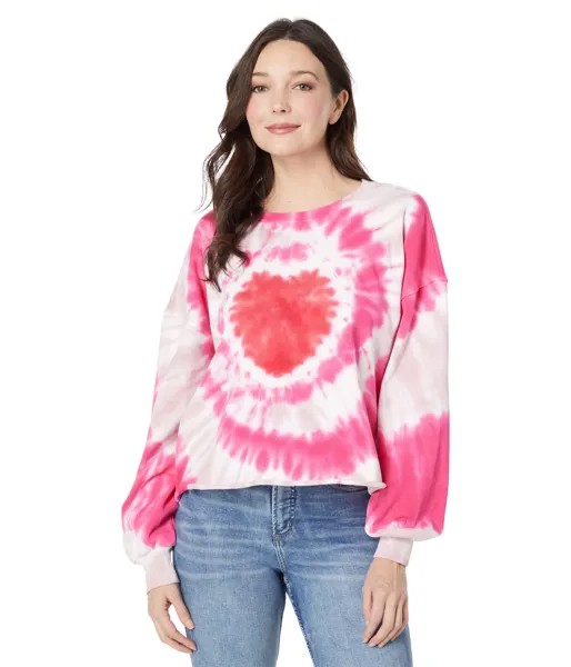 Толстовка Wildfox, Heartfelt Emotion Tie-Dye Sweatshirt