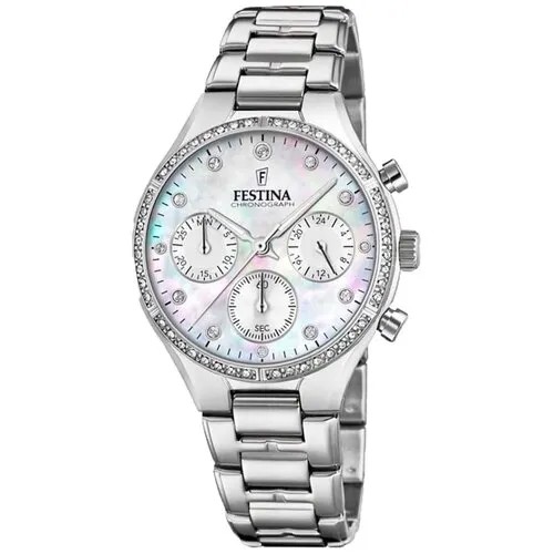 Наручные часы FESTINA Boyfriend F20401/1, серебряный