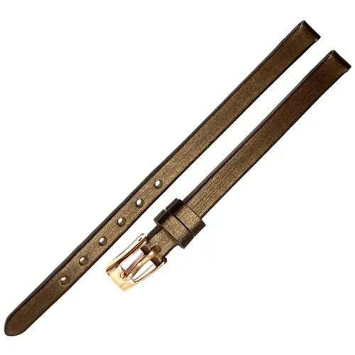 Ремешок 3290-63-61 Коричневый кожаный длинный 6 мм ремень для наручных часов из натуральной кожи идеально для НИКА