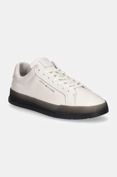 TH COURT BEST кожаные кроссовки Tommy Hilfiger, белый