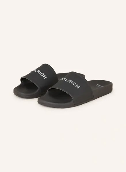 Мюли ciabatta Woolrich, черный