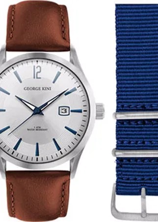 Fashion наручные  мужские часы George Kini GK.41.1.1S.1BU.1.3.0. Коллекция Gents Collection