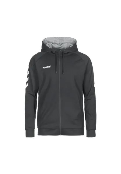 HmlGO Хлопковая куртка с капюшоном для мужчин hummel, темно-синий