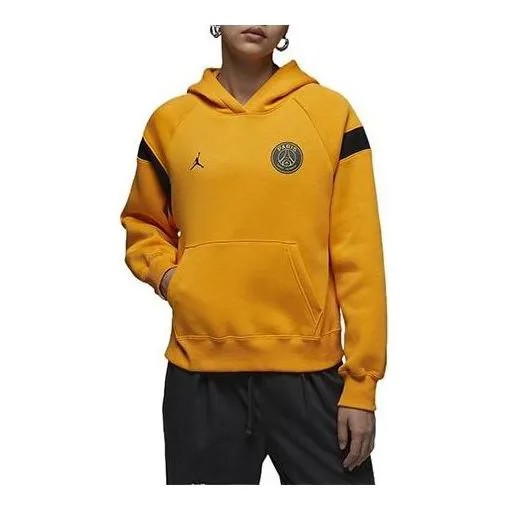 Толстовка (WMNS) Air Jordan x Paris Saint-Germain Hoodie (Asia Sizing) 'Yellow Black', желтый