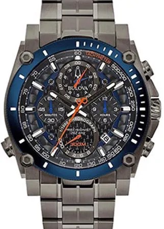 Японские наручные  мужские часы Bulova 98B343. Коллекция Precisionist