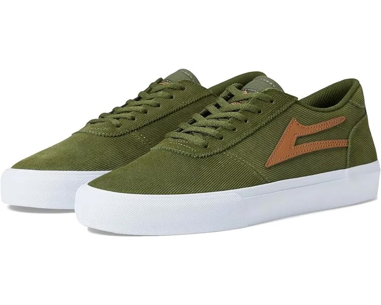 Кроссовки Lakai Manchester, цвет Olive Cord Suede