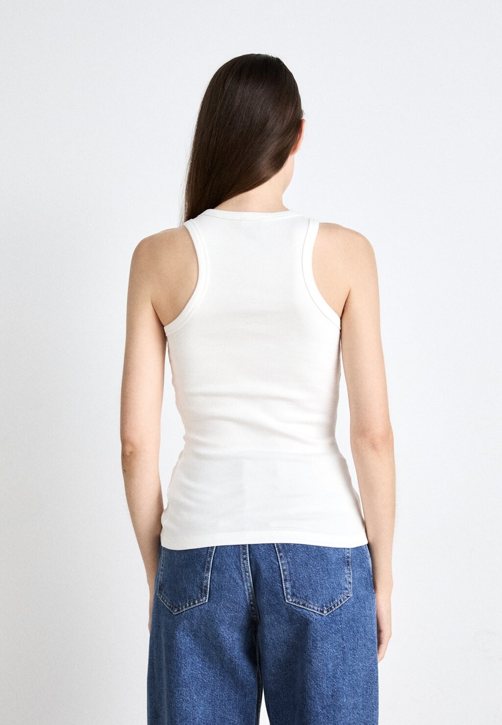Топ GRAPHIC SLIM TANK Calvin Klein, белый