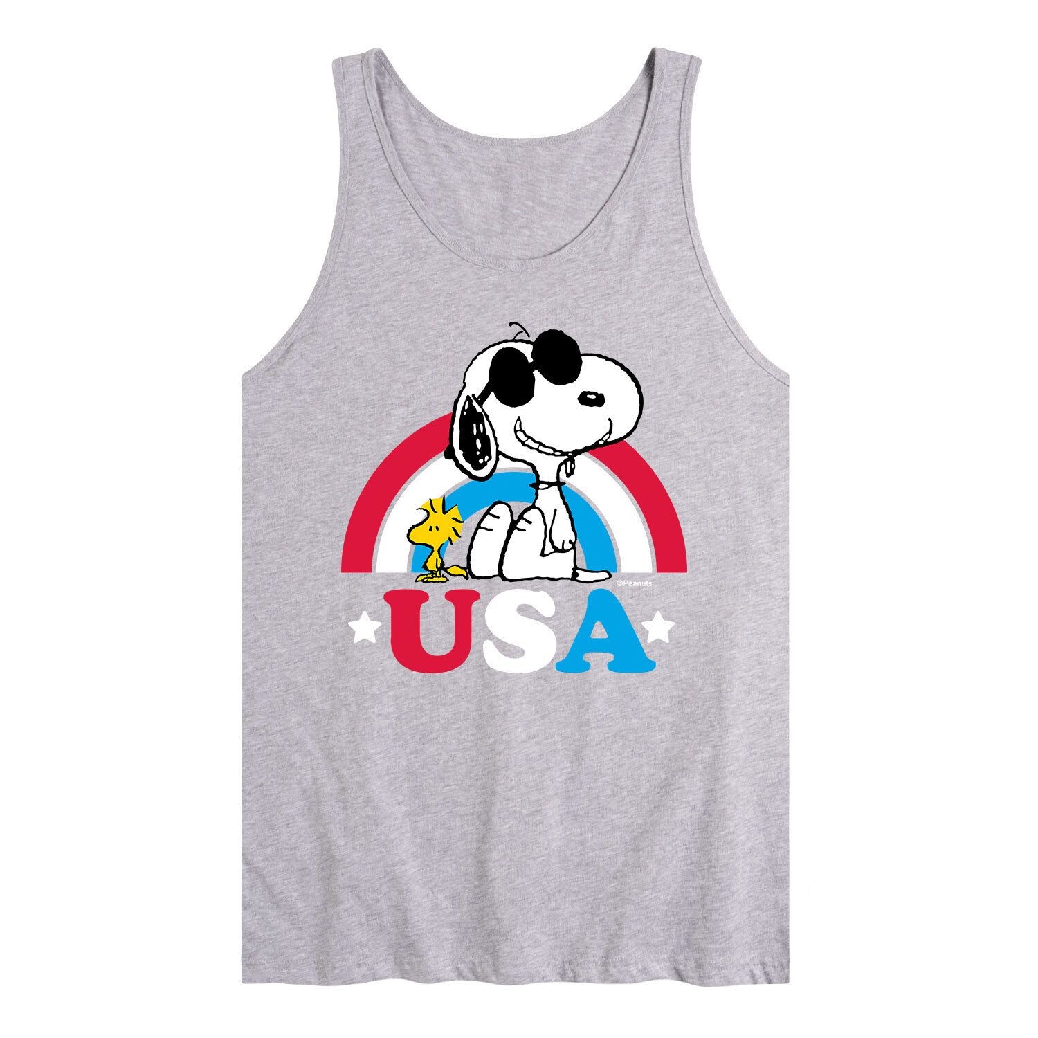 Мужская майка Peanuts USA Rainbow Tank Licensed Character