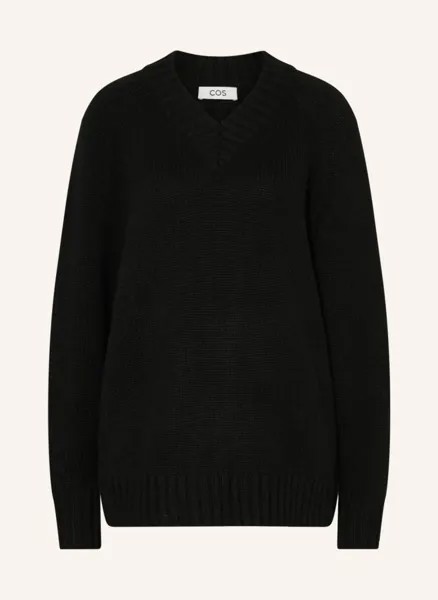 Кашемировый свитер COS, черный