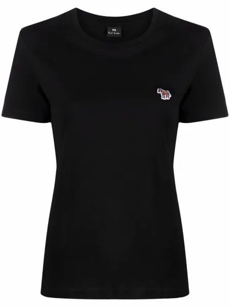 Футболка с вышитым логотипом PS Paul Smith, черный