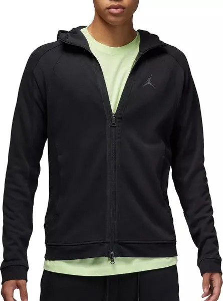 Мужская куртка Jordan Sport Dri-FIT Air Fleece с молнией во всю длину, черный