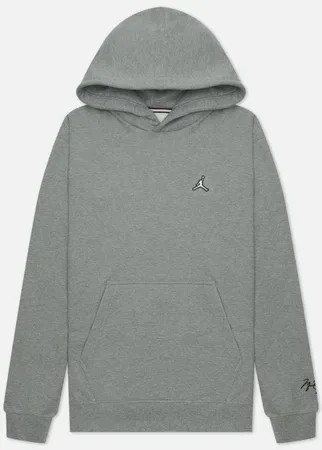 Мужская толстовка Jordan Essentials Fleece Hoodie, цвет серый, размер S