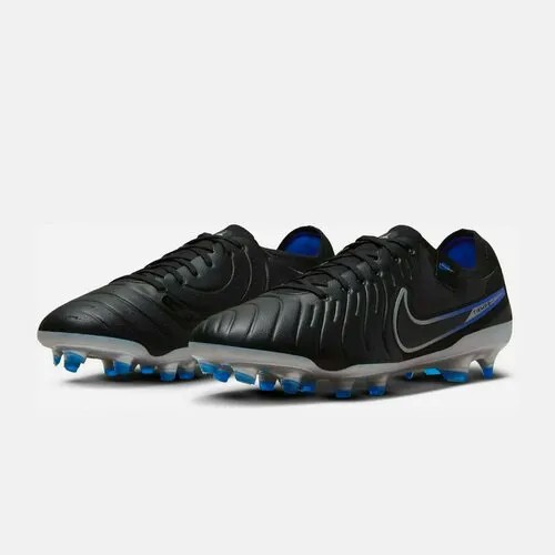 Бутсы NIKE, размер 43.5, черный
