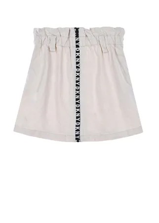 Кремовая юбка на молнии DKNY детская