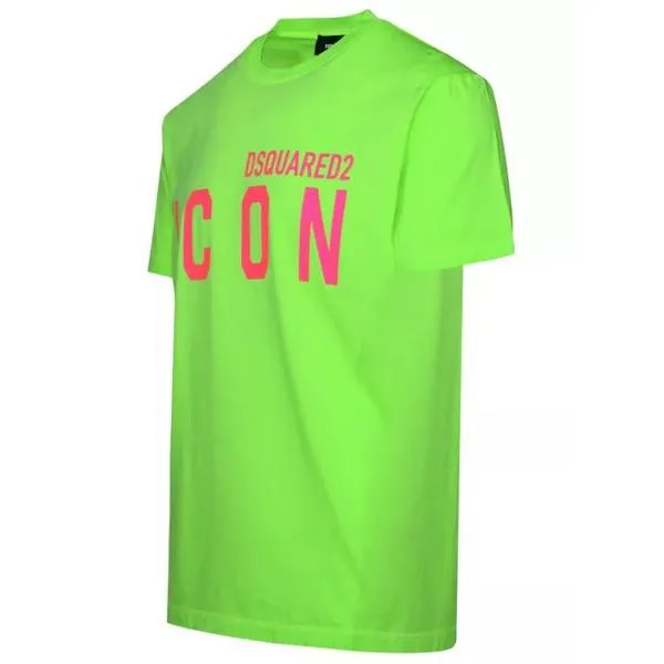 Футболка cotton t-shirt Dsquared2, зеленый