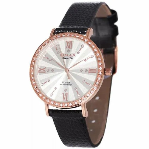 Наручные часы OMAX Наручные часы OMAX GLITTER GT006R62I, черный