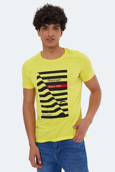KATELL Мужская футболка желтая SLAZENGER
