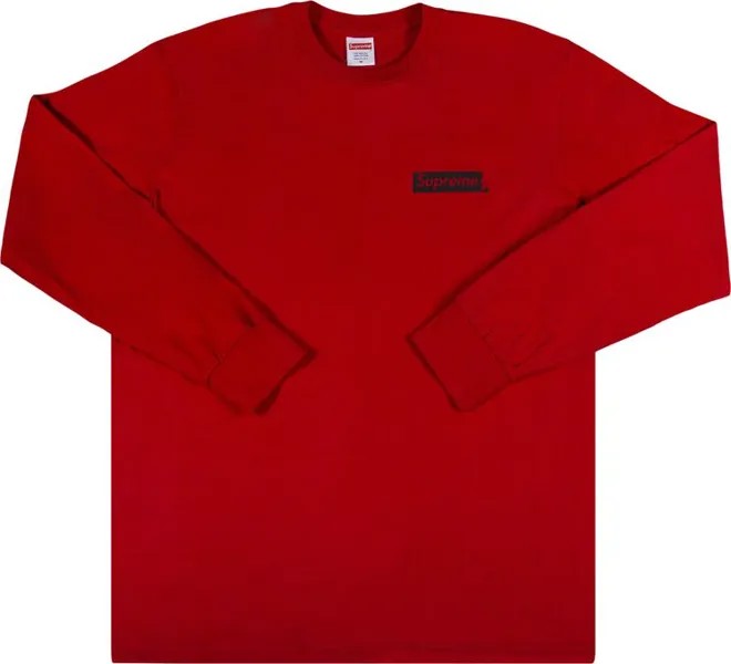 Лонгслив Supreme Sacred Unique Long-Sleeve Tee 'Red', красный