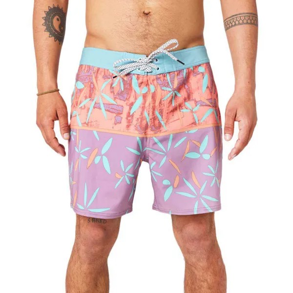 Шорты для плавания Rip Curl Mirage Retro Sealife Swimming Shorts, фиолетовый