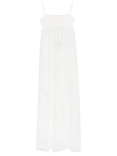 Jacquemus платье The Peplo Robe, белый