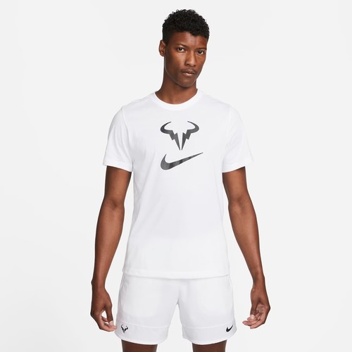 Футболка NIKE NikeCourt Dri-FIT Rafa Men's Tennis T-shirt, размер M, коричневый, черный