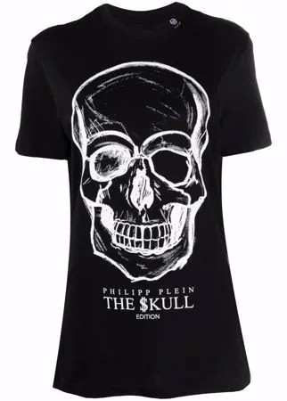 Philipp Plein футболка с логотипом Skull