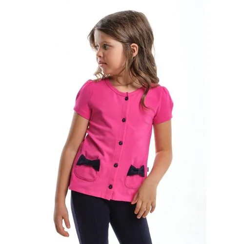 Футболка Mini Maxi,  для девочек, хлопок, размер 92, красный