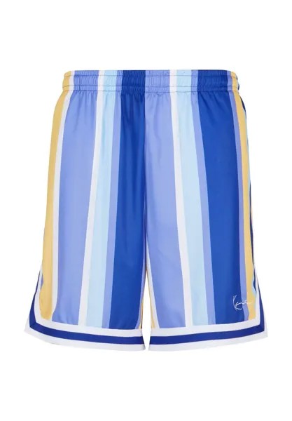 Спортивные штаны SMALL SIGNATURE STRIPED Karl Kani, цвет navy lilac yellow
