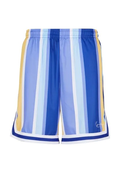 Спортивные штаны SMALL SIGNATURE STRIPED Karl Kani, цвет navy lilac yellow