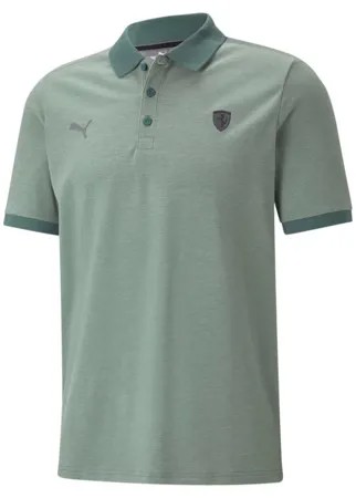 Поло Scuderia Ferrari Style Two-Tone Men's Polo Shirt