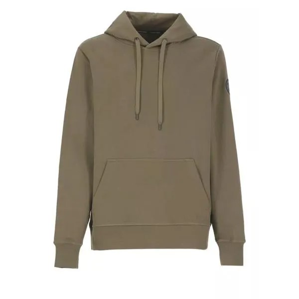 Футболка army cotton hoodie Canada Goose, зеленый