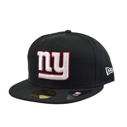 Мужская кепка New Era New York Giants 59Fifty черно-бело-красная