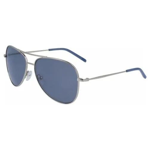Солнцезащитные очки DKNY, серый, синий