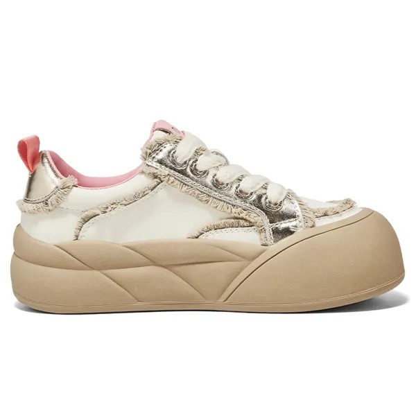 Кроссовки D:FUSE SCANDINAVIA Skateboarding Shoes Women's Low-top, золотой