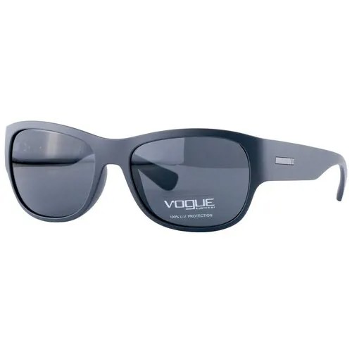 Солнцезащитные очки Vogue eyewear, прямоугольные, оправа: пластик, с защитой от УФ, для мужчин, серый