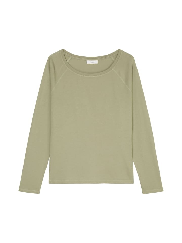 Лонгслив Marc O'Polo DENIM DfC relaxed, цвет green bay