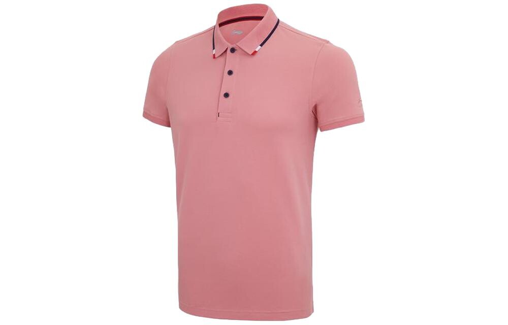 Рубашка поло Sports Life Collection унисекс бежево-розовая Lining, бежевый/розовый
