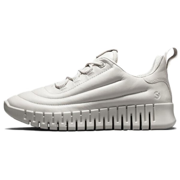 Кроссовки ecco Lifestyle Shoes Women's Low-top Gray/White, серый/белый