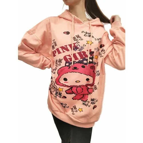 Худи GameМерч Хеллоу Китти Hello Kitty, размер M, розовый