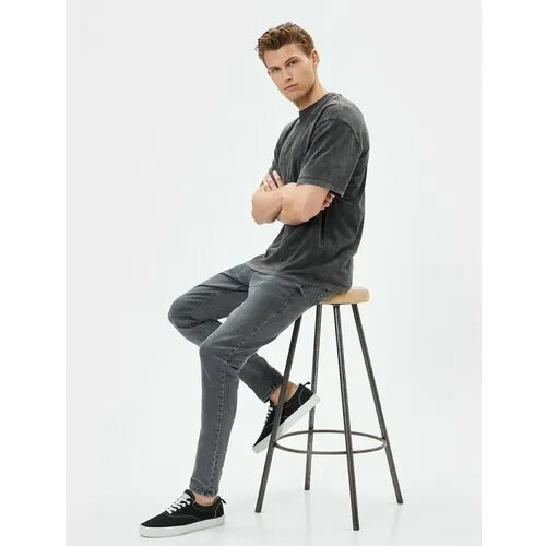 Джинсы KOTON, размер 31 32, черный