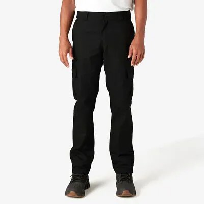 Мужские брюки Dickies Slim Fit Straight Leg Flex Fabric Cargo Pocket Work Pants