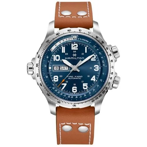 Наручные часы Hamilton Khaki Aviation, синий