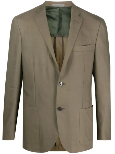 Corneliani однобортный пиджак, зеленый