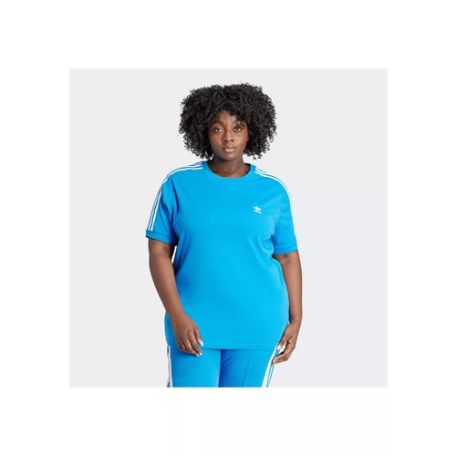 Футболка спортивная adidas Originals Originals 3-Stripes Baby, размер 2X NUM, blue