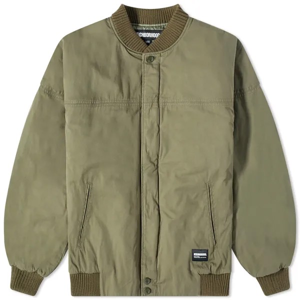 Куртка Neighborhood Derby Type Bomber, цвет Olive Drab