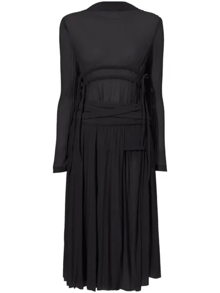 Proenza Schouler платье Riley из джерси, черный