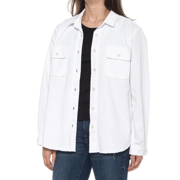 Демократия, хлопковая джинсовая куртка с двумя карманами, женская куртка белого цвета, новая